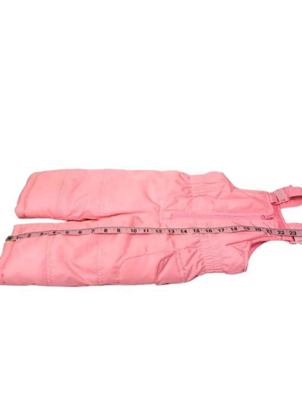 Carters Pink Snow Suit Overalls Ski Bib Girls Size 12 Months